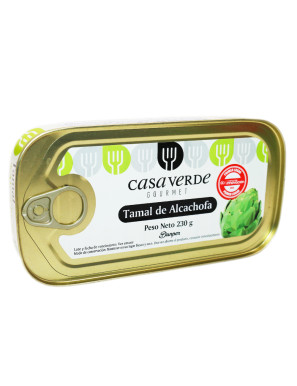 CASA VERDE GOURMET TAMAL DE ALCACHOFA X 230 GR.