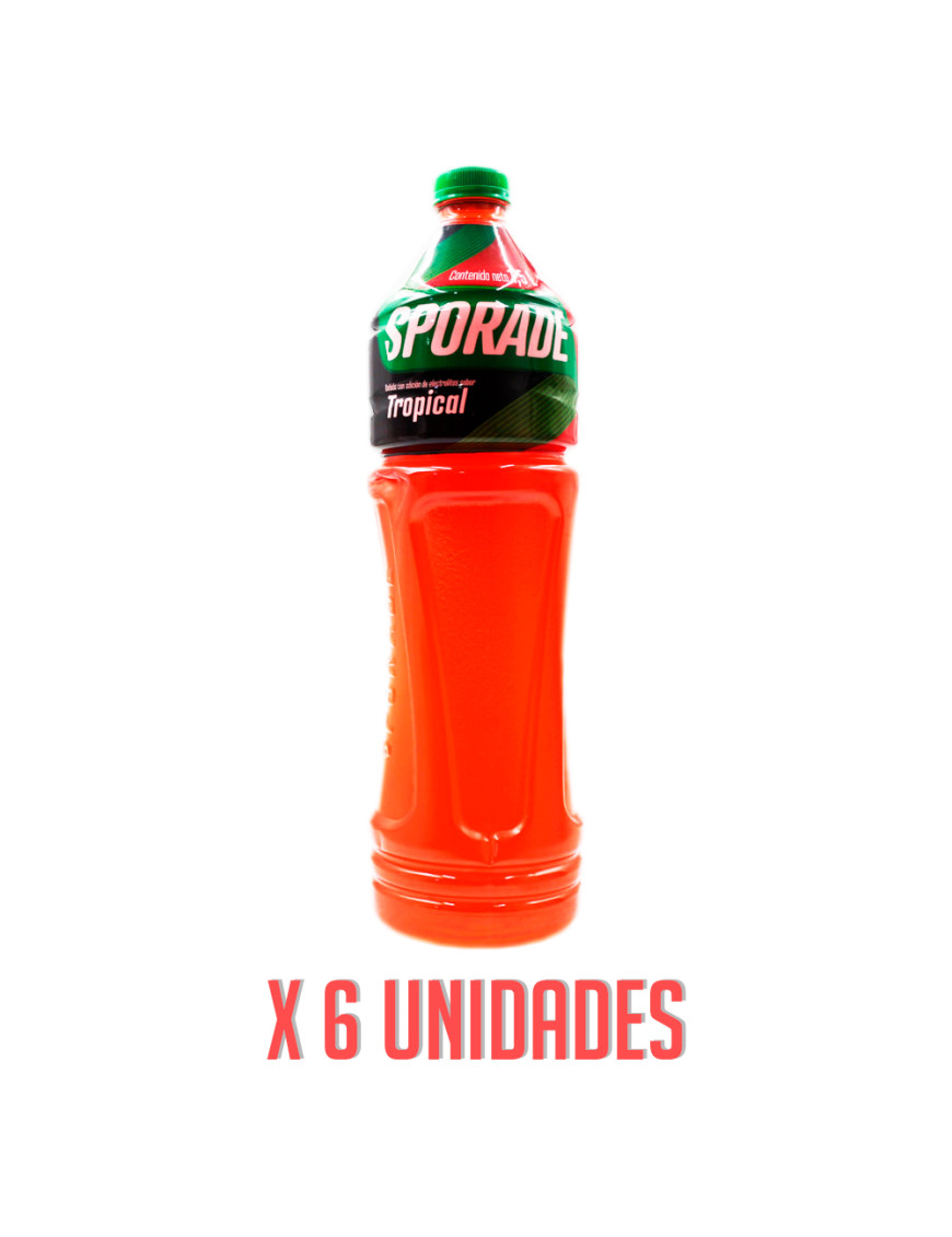 SPORADE BEBIDA REHID X 1.5 LT. TROPICAL X 6 UN.