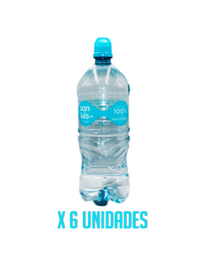 SAN LUIS AGUA MINERAL X 1 LT DEPORTIVO S/GAS X 6 UN