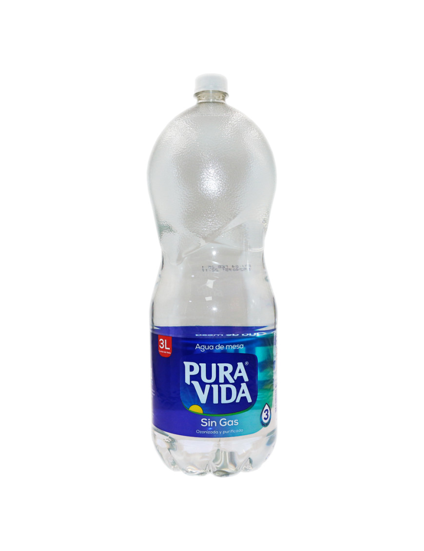 PURA VIDA AGUA DE MESA X 3 LT SIN GAS