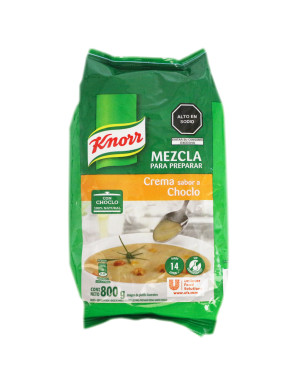 KNORR CREMA SABOR A CHOCLO SOBRE X 800 GR.