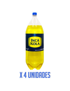 INCA KOLA GASEOSAS NORMAL X 3 LT X 4 UN