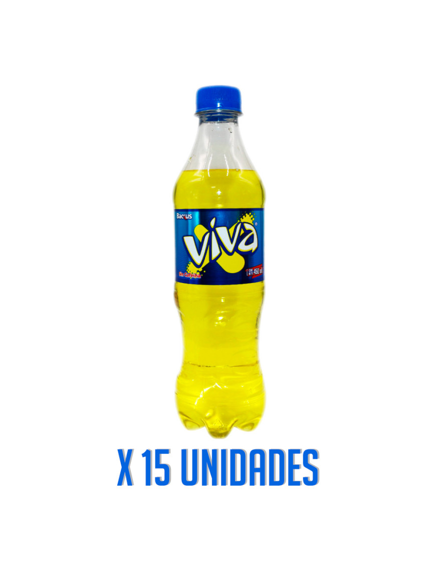 VIVA BACKUS GASEOSAS X 450 ML. X 15 UN.