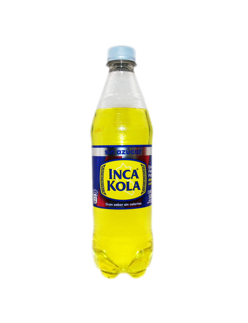 INCA KOLA GASEOSAS SIN AZUCAR X 500 ML