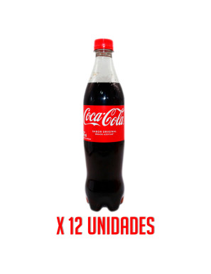 COCA COLA GASEOSAS NORMAL X 600 ML. X 12 UN.