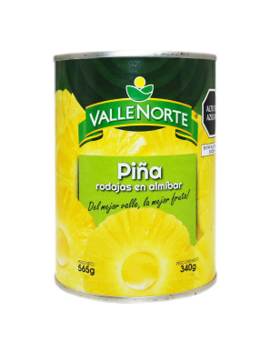 PIÑA RODAJAS VALLE NORTE X 565 GR.