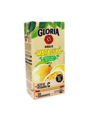 GLORIA BEBIDA DE MARACUYA X 1 LT.