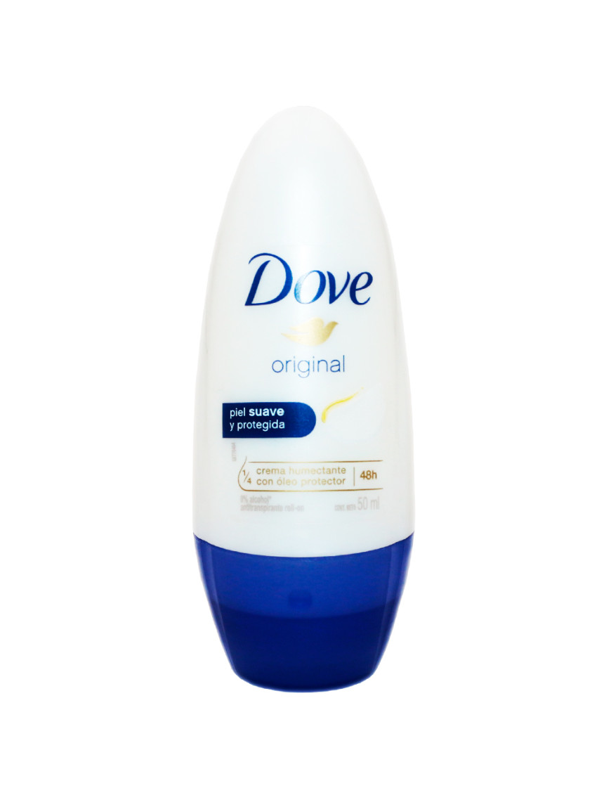 DOVE DESODORANTE ROLL-ON X 50 ML. ORIGINAL