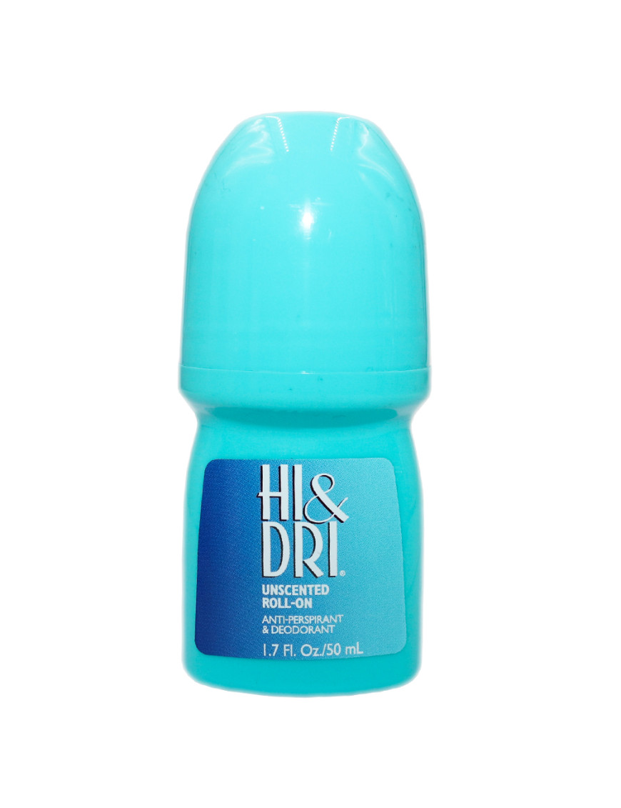 HI & DRI DESOD ROLL-ON X 50 ML. UNSCENTED