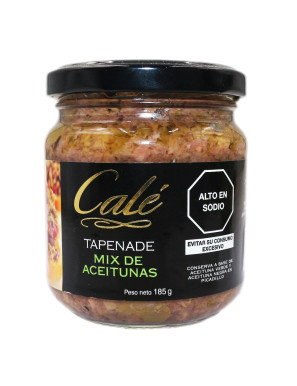 CALE TAPENADE MIX DE  ACEITUNA X 185 GR.