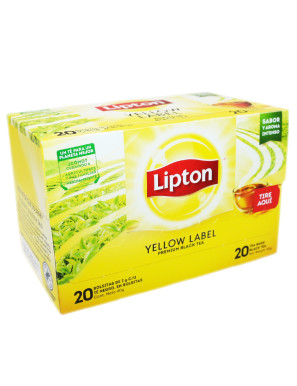 LIPTON TEA YELLOW  X 20 UN (EXO-IGV)