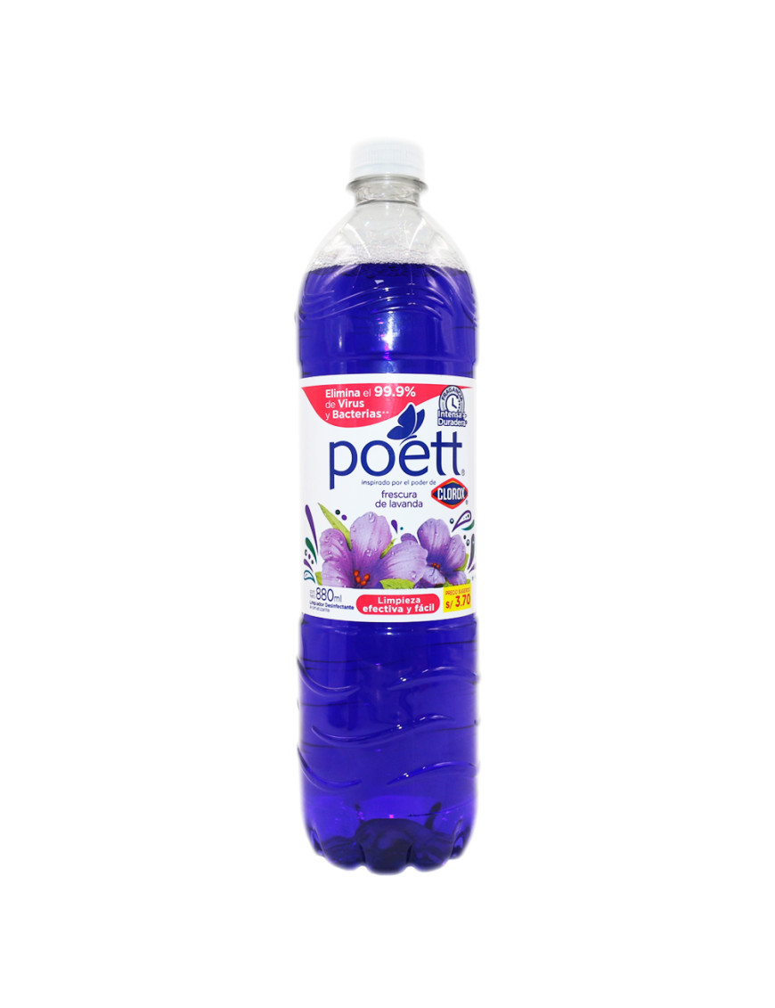 POETT AMBIENTADOR FRASCO X  880 ML. LAVANDA