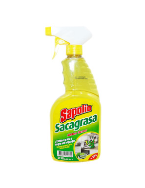 SAPOLIO SACAGRASA GATILLO X 650 ML. LIMON