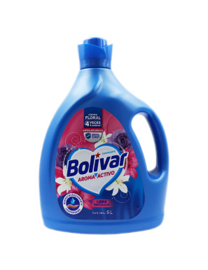 BOLIVAR SUAVIZANTE LIBRE ENJUAGUE GL X 5 LT. FLORAL