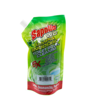 SAPOLIO WC GEL LIMPIA INODORO SACHET X 450 ML LIMON