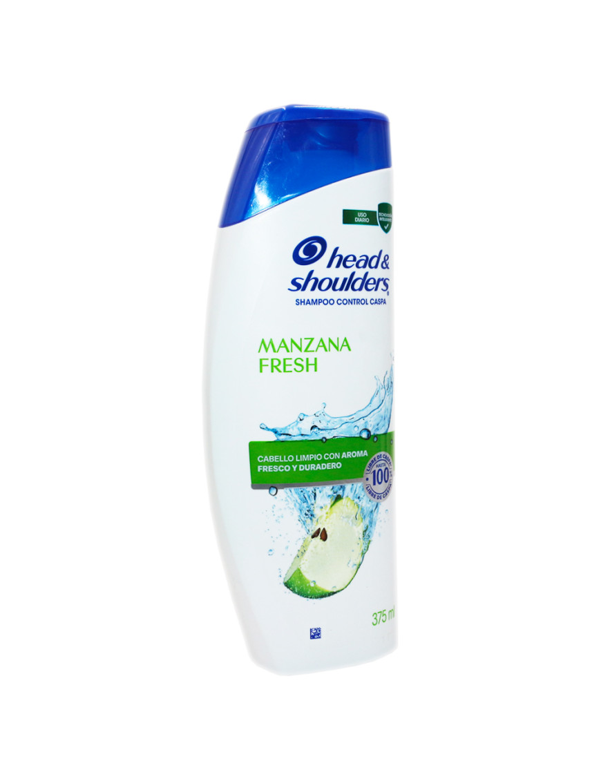 HEAD & SHOULDERS SHAMPOO X 375 ML. MANZANA FRESH