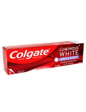 COLGATE CREMA DENTAL X 90 GR. LUMINOUS WHITE