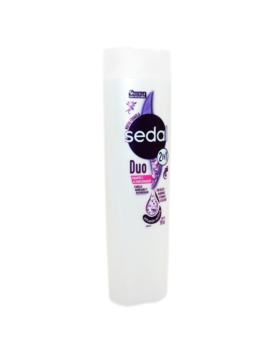 SEDAL SHAMPOO X 340 ML. DUO 2 EN 1