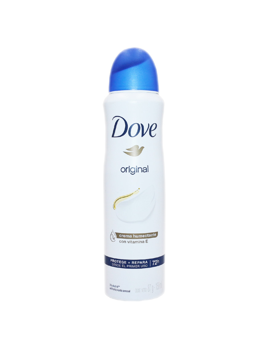 DOVE DESODORANTE SPRAY X 150 ML. ORIGINAL