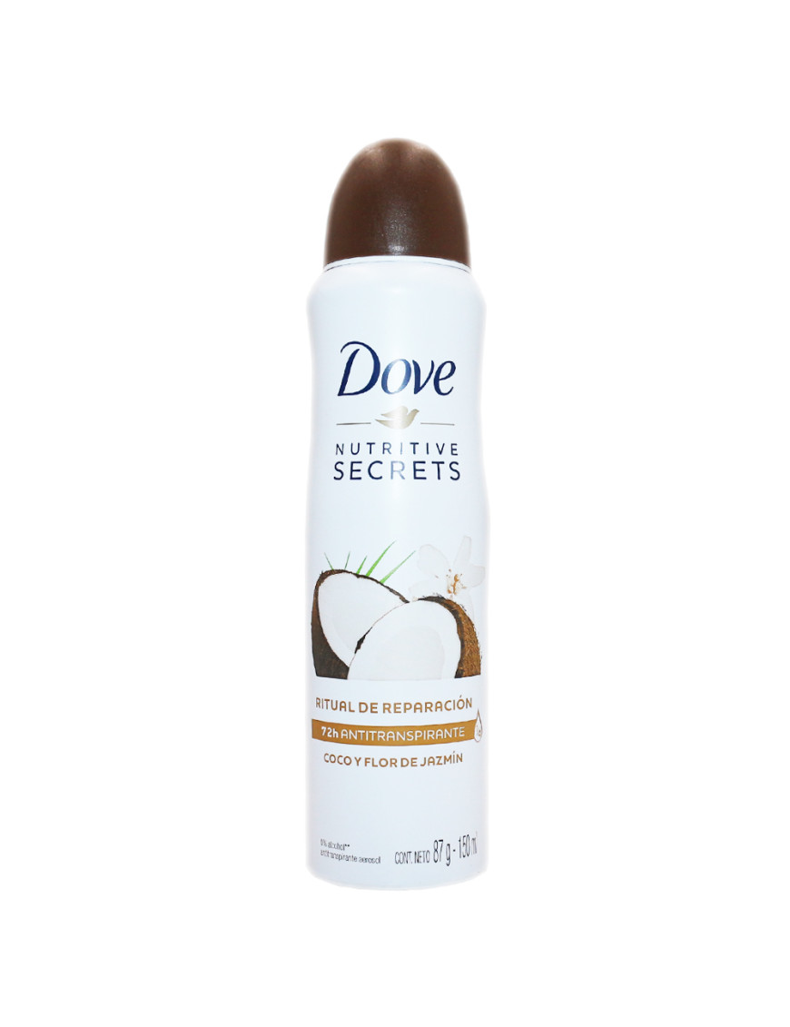 DOVE DESODORANTE SPRAY X 150 ML SECRETS COCO