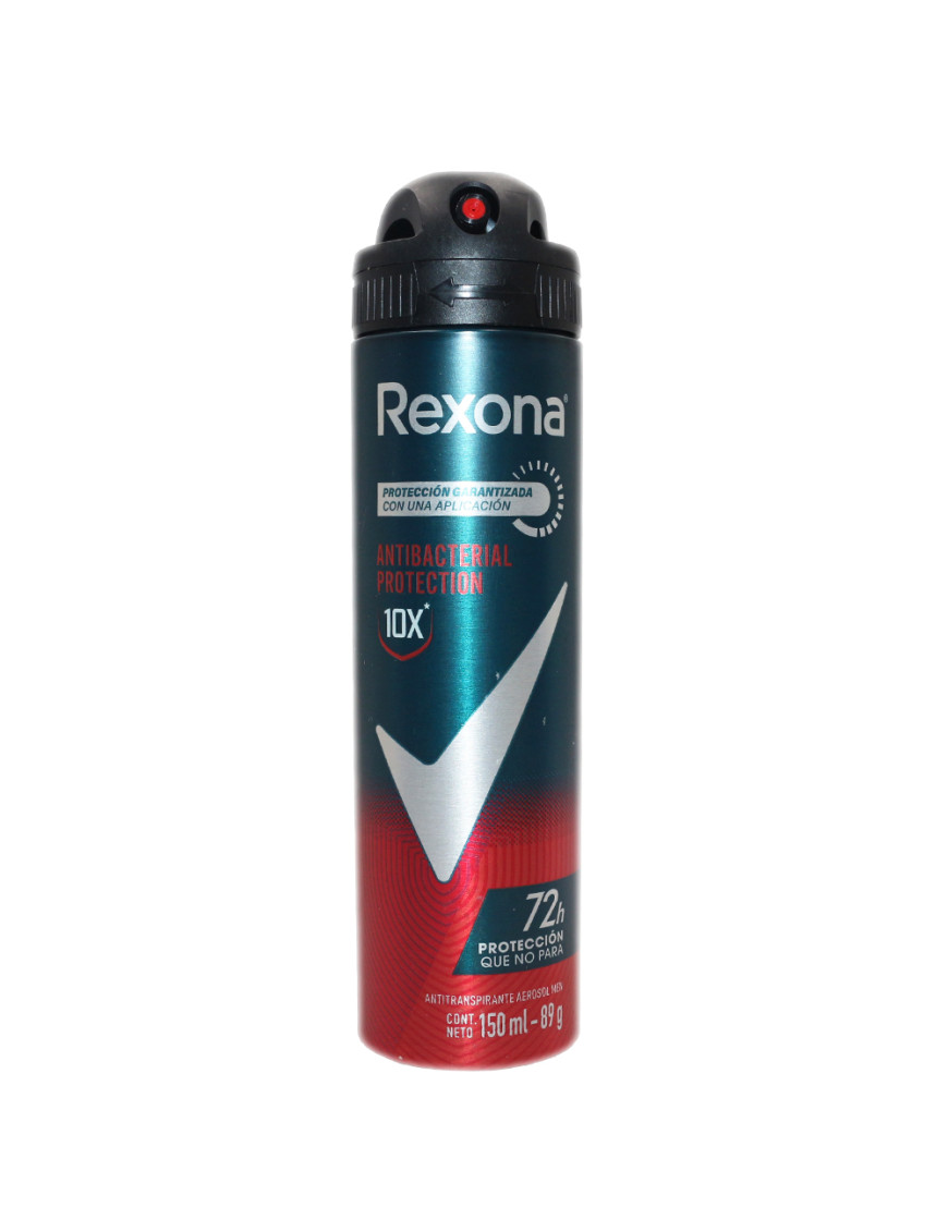 REXONA DESODORANTE SPRAY MEN X 150 ML. ANTIBACTERIAL PROTECCION