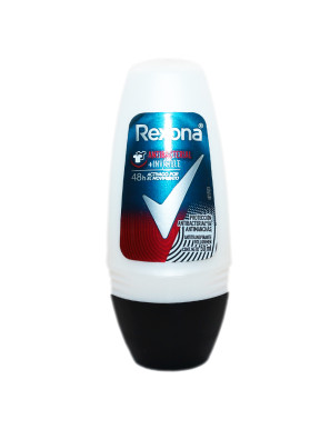 REXONA DESODORANTE ROLL-ON MEN X 50 GR. ANTIBACTERIAL INVISIBLE