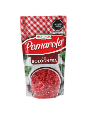 MOLITALIA POMAROLA SALSA A LA BOLOGNESA X 370 GR