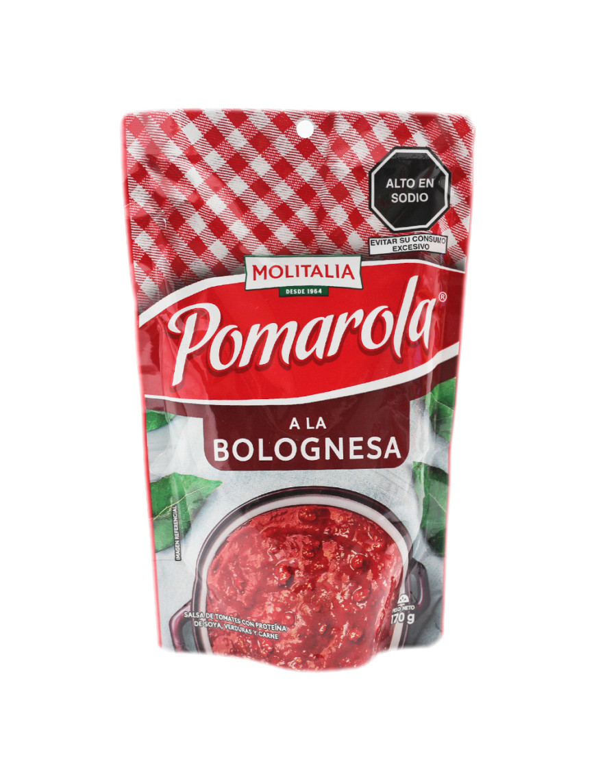 MOLITALIA POMAROLA SALSA A LA BOLOGNESA X 170 GR