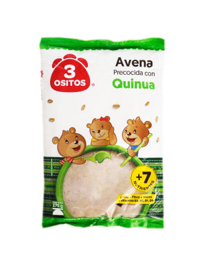 3 OSITOS QUINUA AVENA BL X 270 GR.