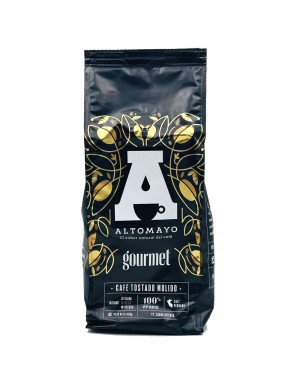 ALTOMAYO CAFE GOURMET TOSTADO MOLIDO PARA PASAR X 450 GR.FECHA DE VENCIMIENTO 14 AGOSTO 2025