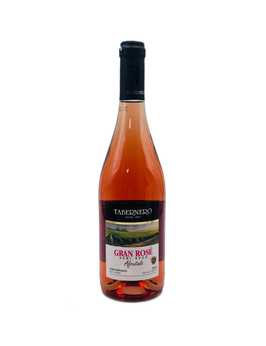 TABERNERO VINO X 750 ML. SEMI-SECO GRAN ROSE