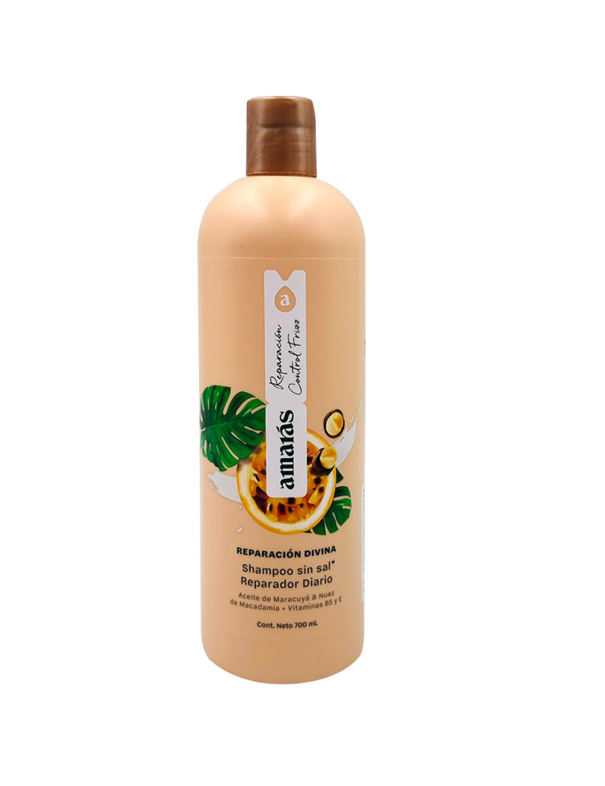 AMARAS SHAMPOO SIN SAL X 700 ML. REPARADOR DIARIO