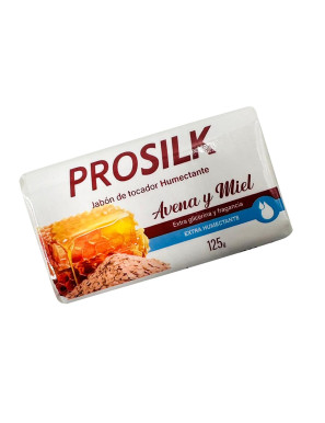 PROSILK JABON TOCADOR X 125 GR. AVENA Y MIEL