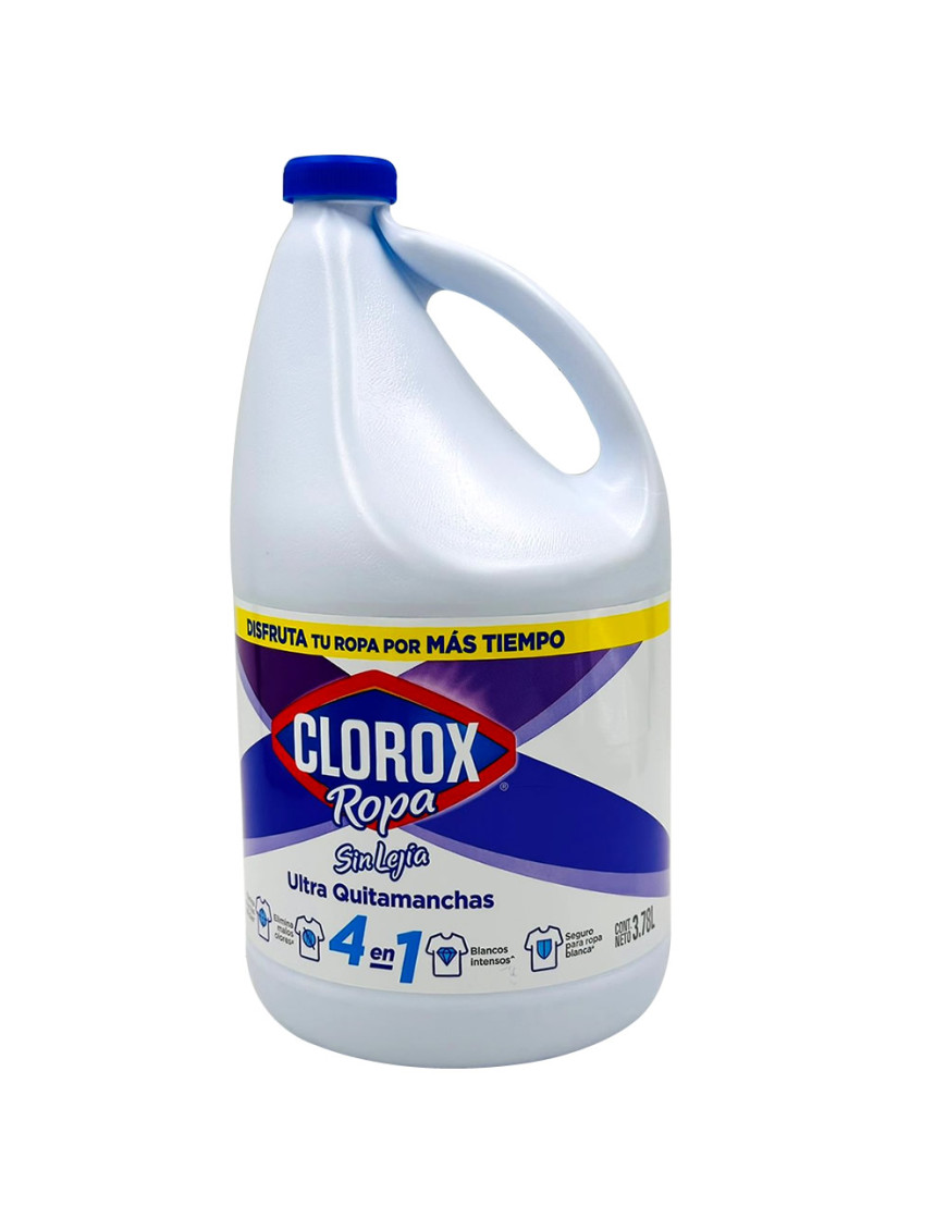 CLOROX QUITAMANCHAS GL X 3.78 LT. ROPA BLANCA