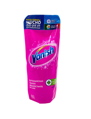 VANISH QUITAMANCHAS LIQUIDO DOY PACK X 450 ML ROSADO