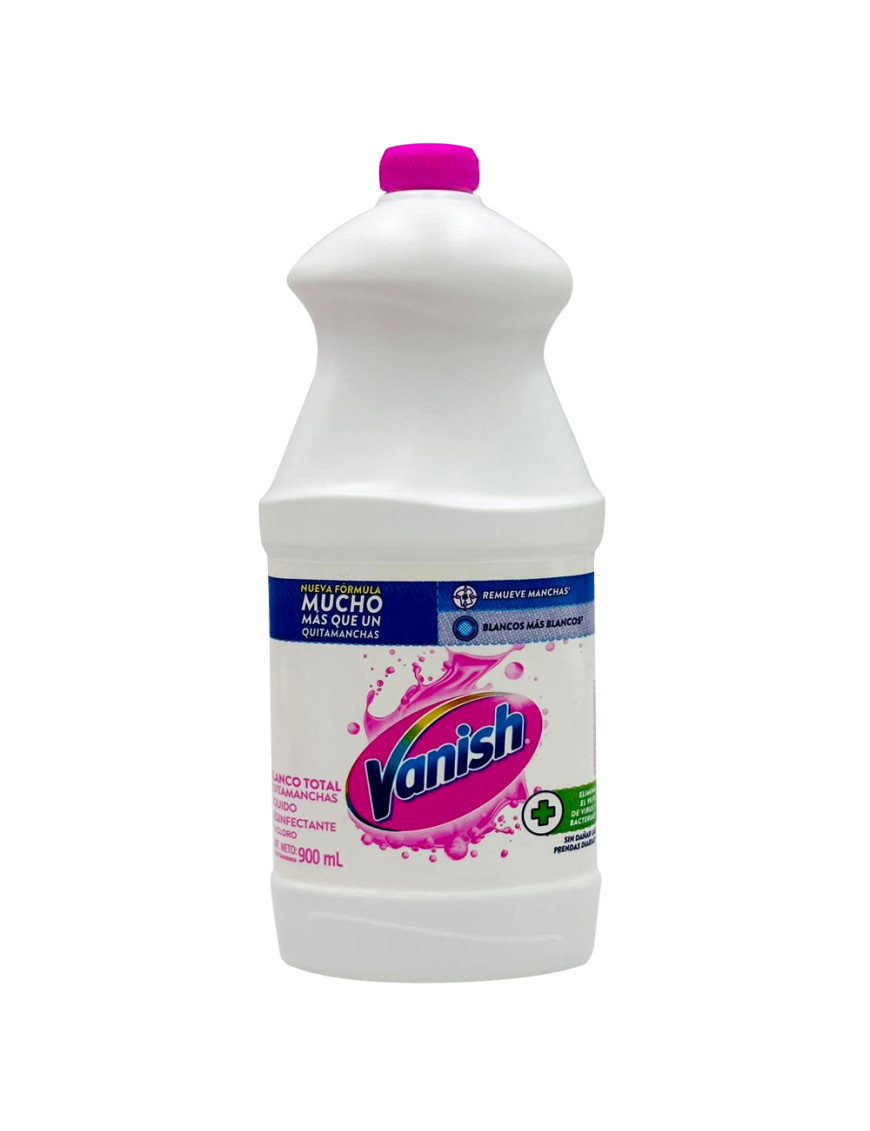 VANISH QUITAMANCHAS LIQUIDO BT X 900 ML BLANCO TOTAL