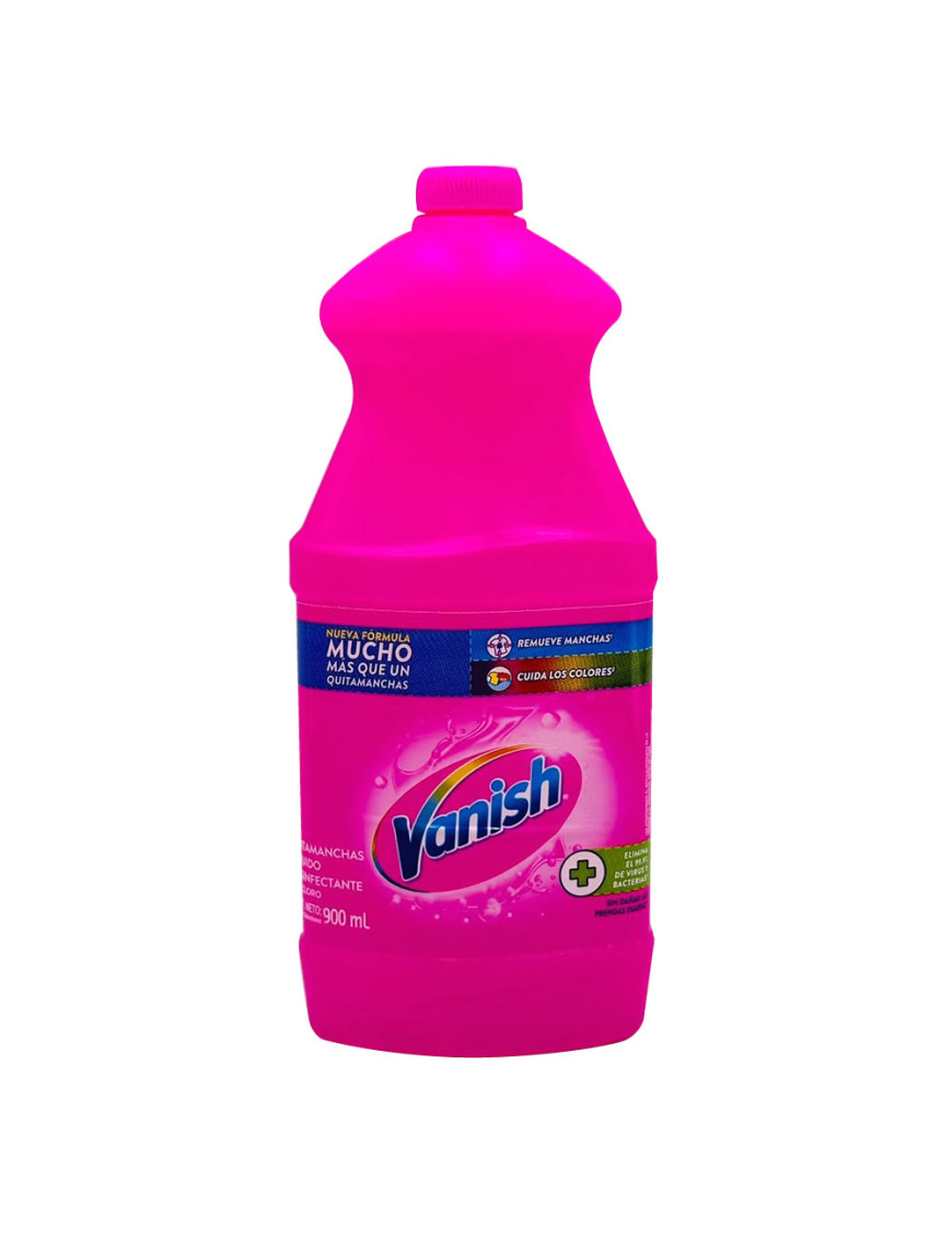 VANISH QUITAMANCHAS LIQUIDO BT X 900 ML ROSADO