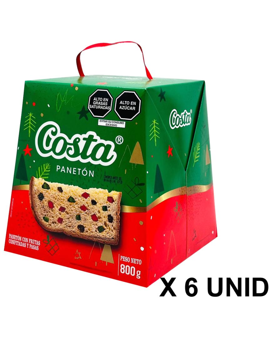 PANETON DONOFRIO BOLSA X 880 GR X 6 UN.