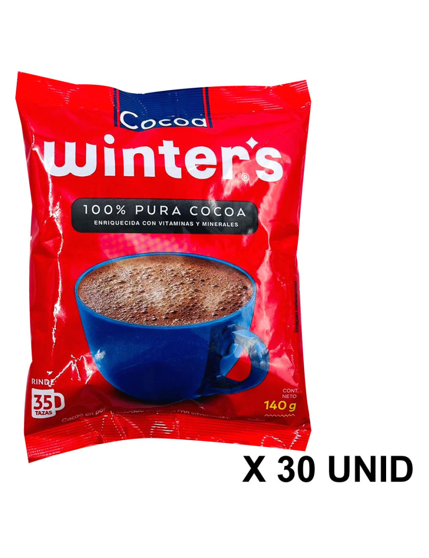 WINTERS COCOA X 140 GR. X 30 UN.