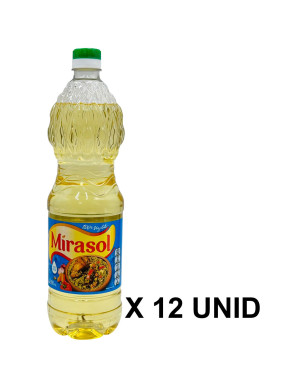 ACEITE VEGETAL MIRASOL X 900 ML. X 12 UN.