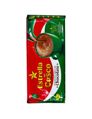 ESTRELLA DEL CUSCO CHOCOLATE C/C TABLETA  X 90 GR