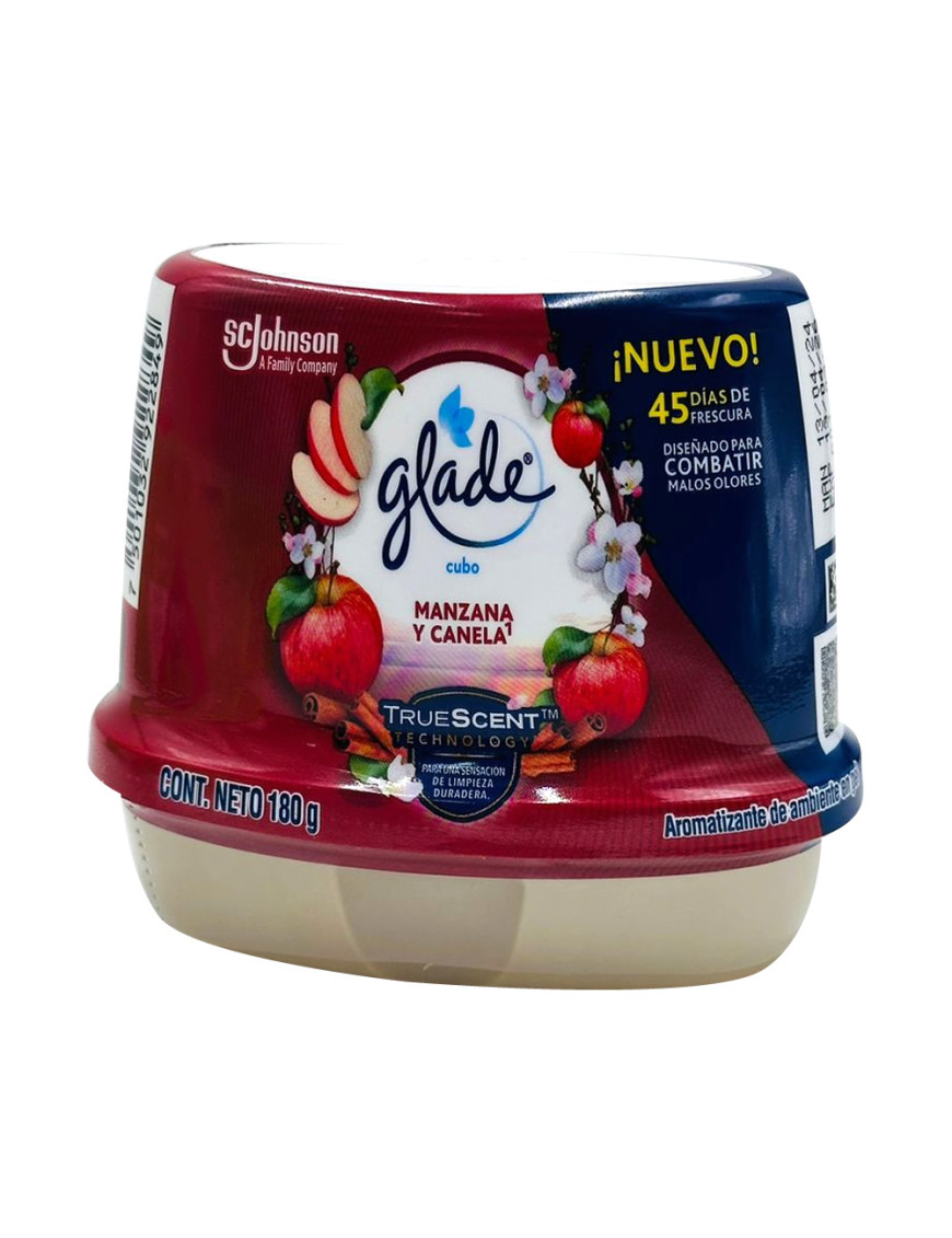 GLADE CUBO X 180 GR. MANZANA Y CANELA