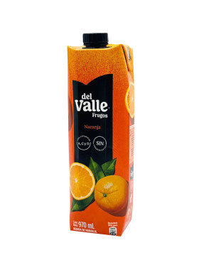 FRUGOS DEL VALLE NARANJA  X 970 ML