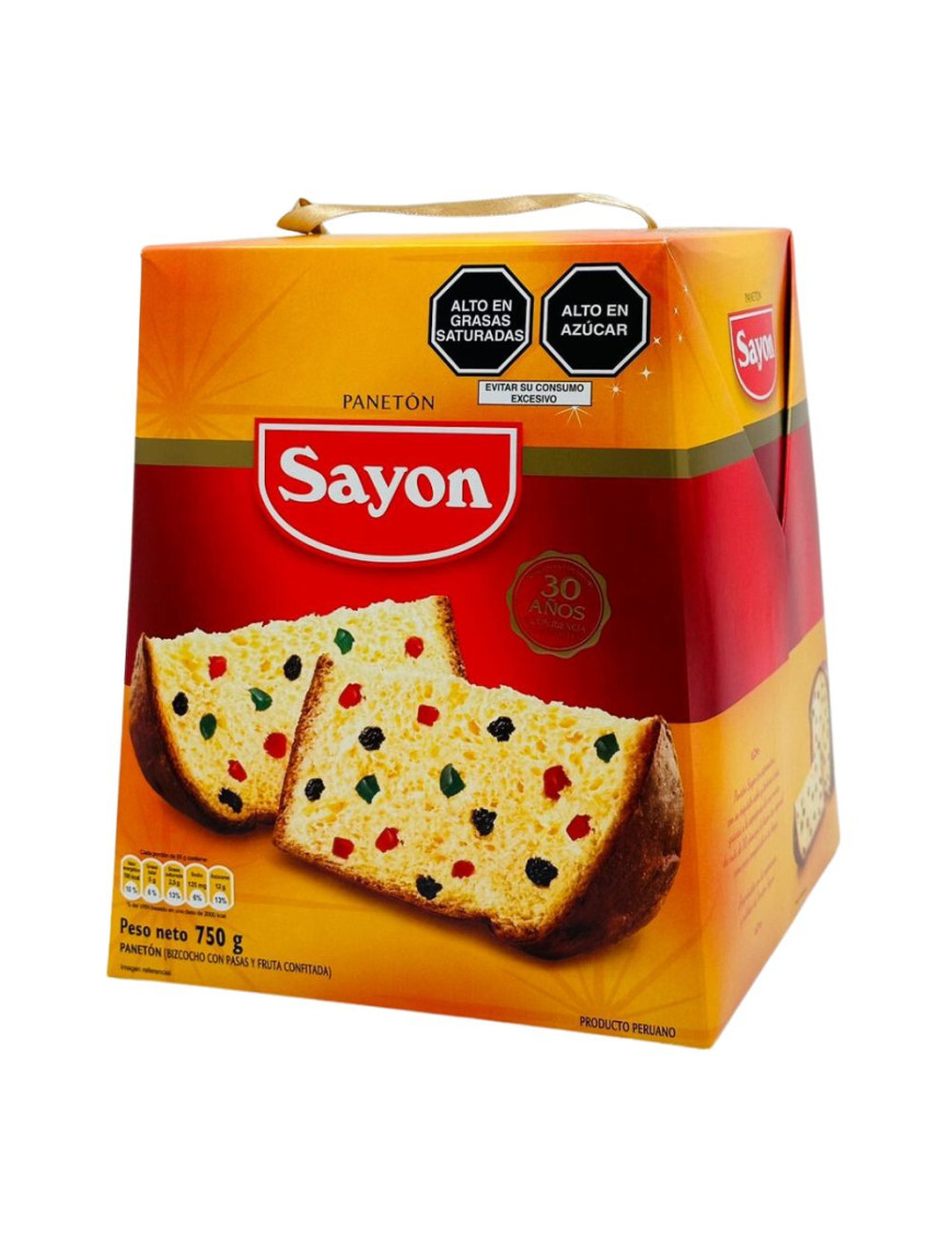 PANETON SAYON CAJA X 750 GR