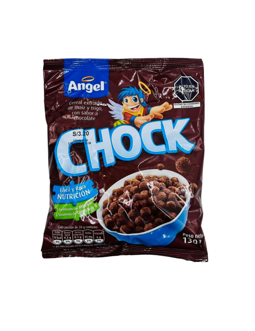 ANGEL HOJUELAS DE MAIZ BL X 130 GR CHOCK