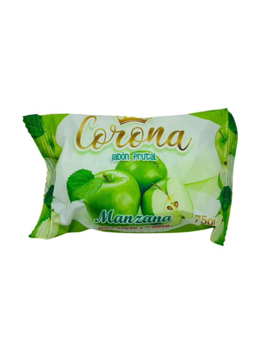 CORONA JABON FRUTAL X 75 GR. MANZANA