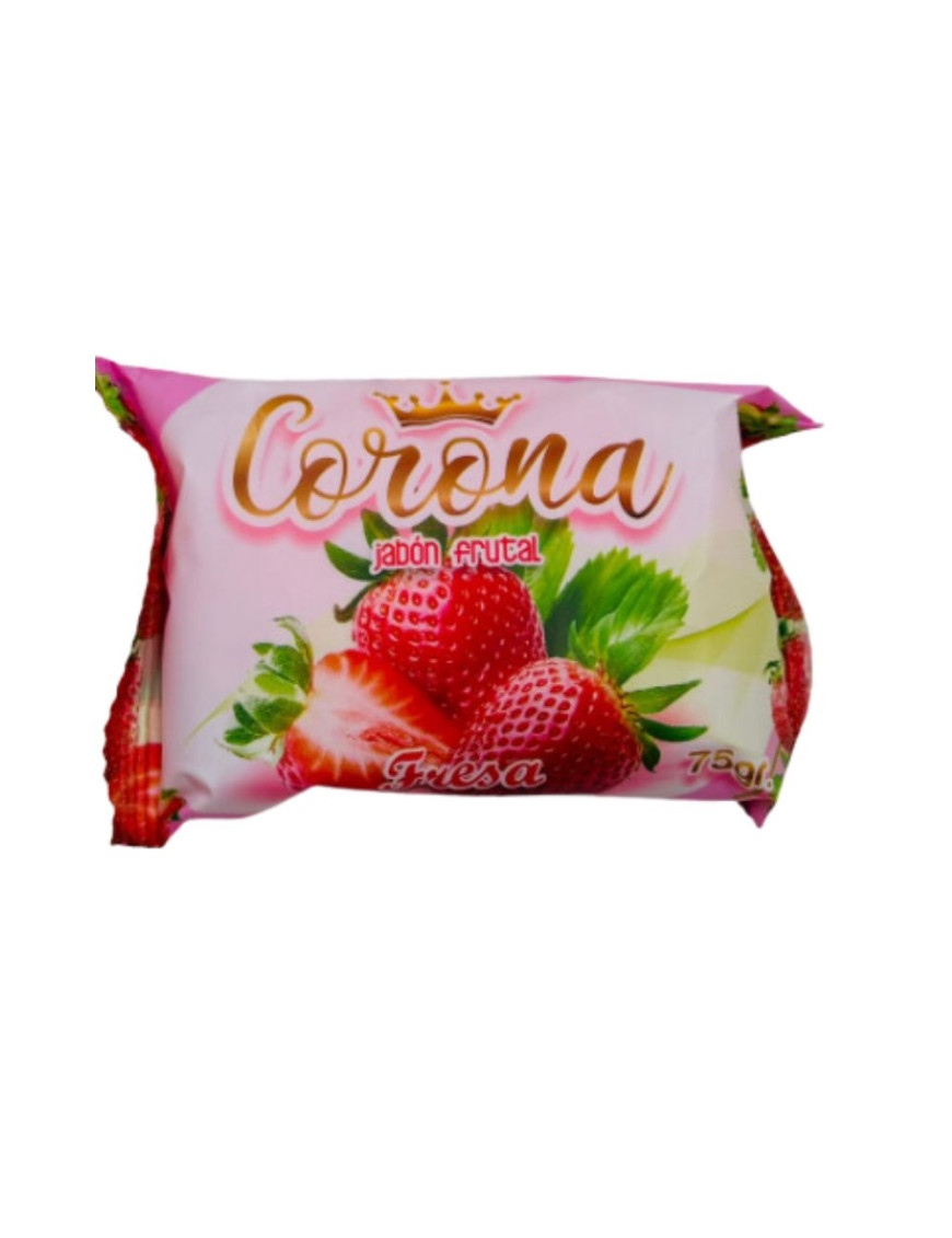 CORONA JABON FRUTAL X 75 GR. FRESA