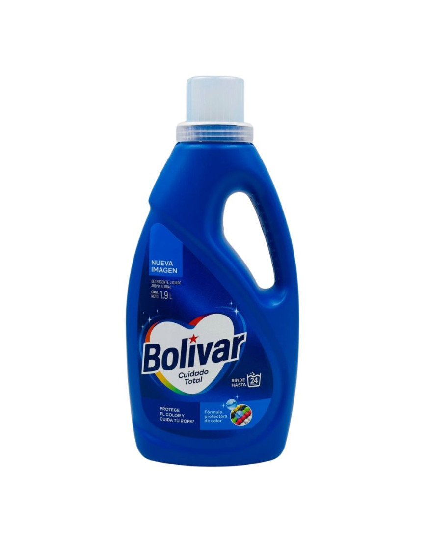 BOLIVAR DETERGENTE LIQUIDO FC X 1.9 LT. CUIDADO TOTAL