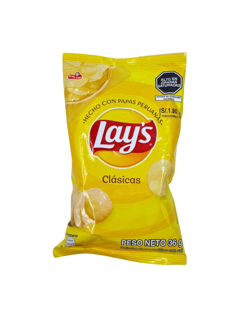 FRITO LAY PAPAS LAY`S X 36 GR.