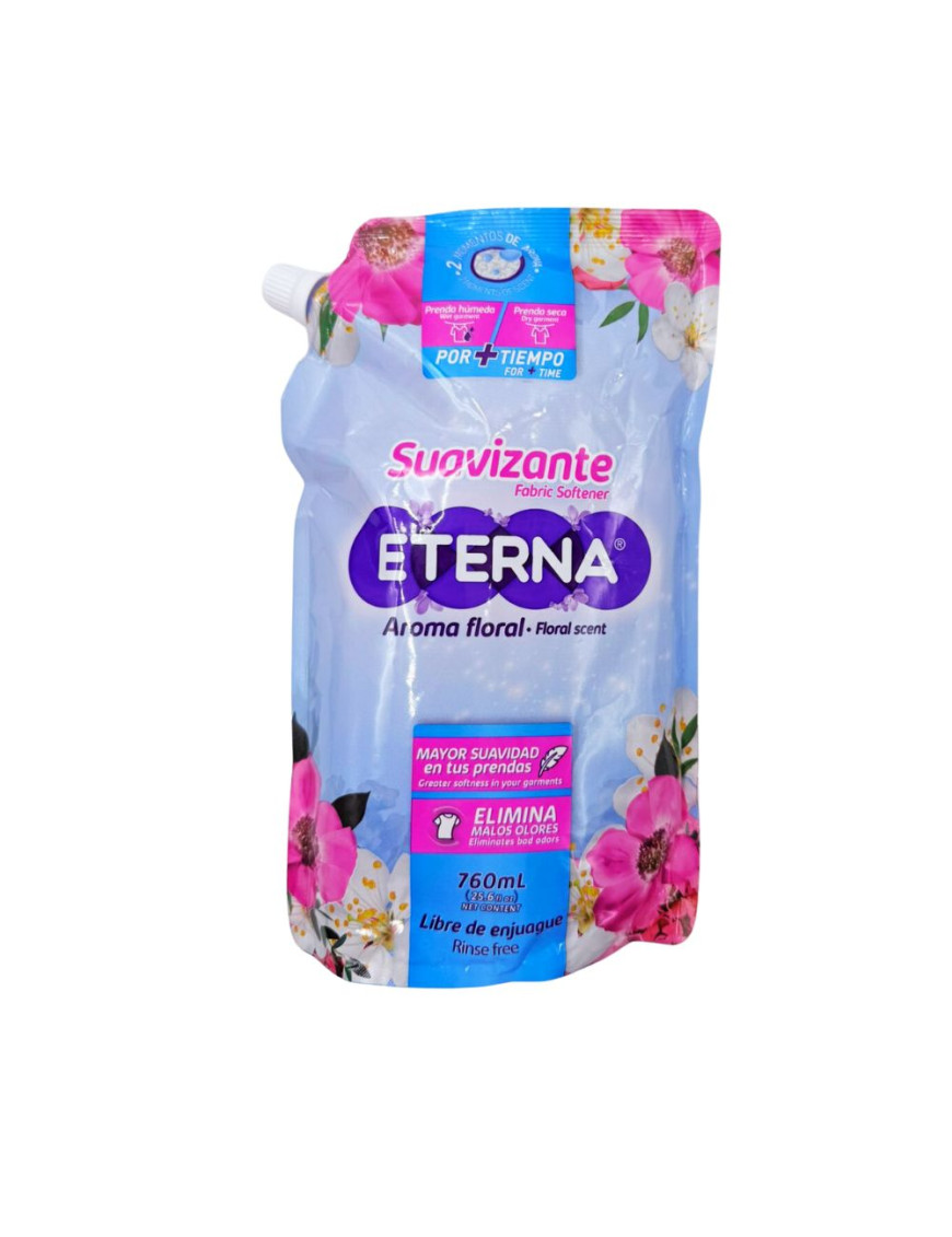 ETERNA SUAVIZANTE DOY PACK X 760 ML. FLORAL